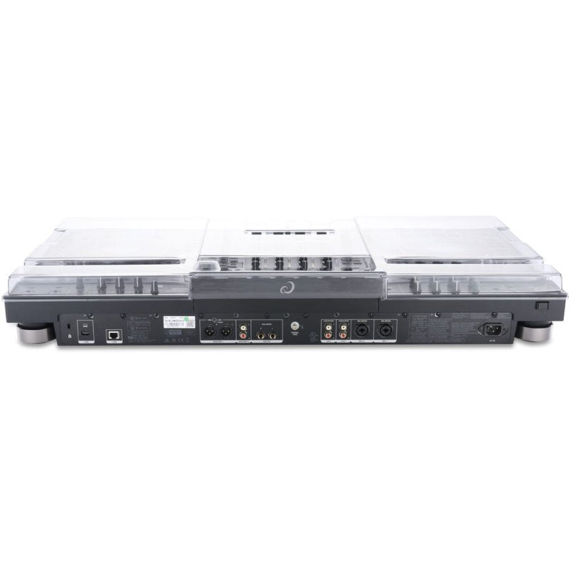 Decksaver cover for AlphaTheta XDJ-AZ DJ controller, clear protective cover with precise cutouts for secure fit and easy access