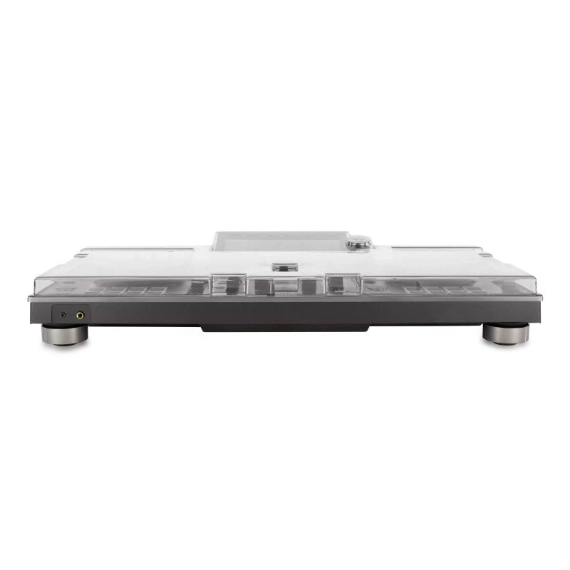 Decksaver cover for Pioneer DJ XDJ-RX3 DJ controller, clear protective case with precise fitting for DJ equipment.