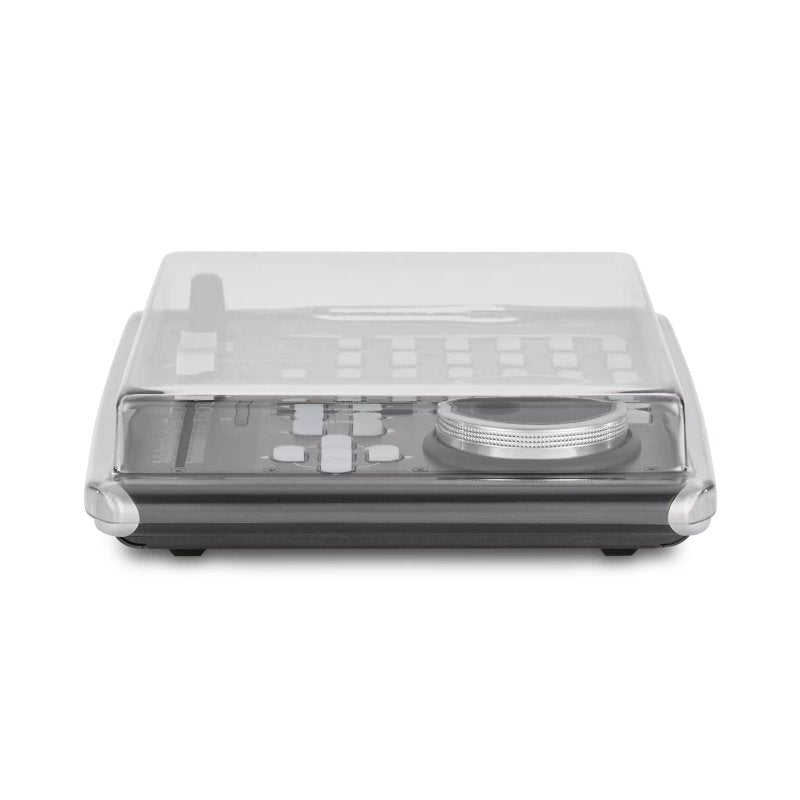 Decksaver producer controller cover for Behringer X-Touch, clear protective plastic shield for music production equipment.