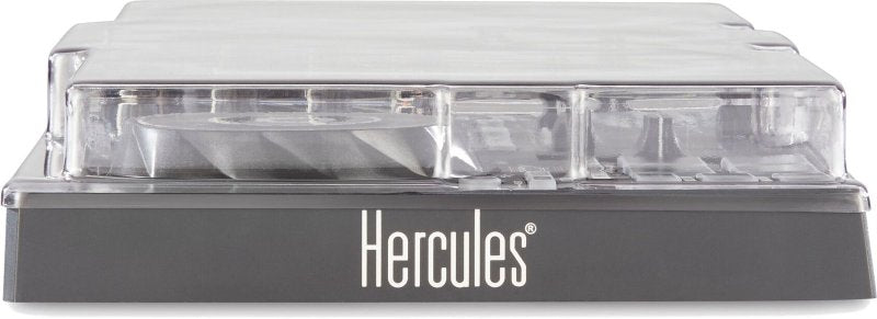 Decksaver DJ Control Impulse 200 cover for Hercules Light Edition DJ controller, protective transparent plastic shield.