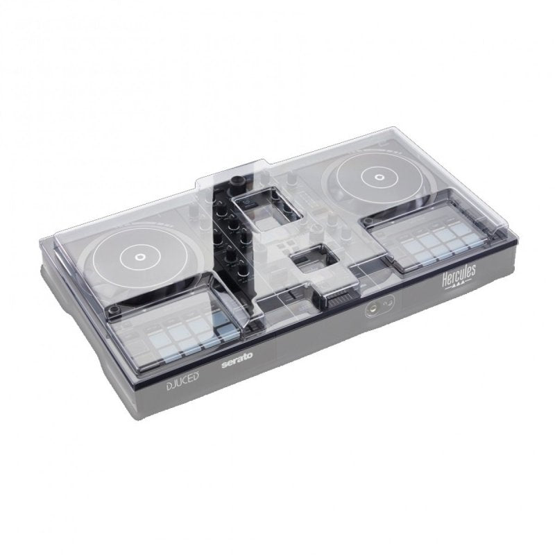Decksaver Hercules DJ Control Inpulse 500 cover, Light Edition, protective plastic cover for DJ controller, lightweight and durable.