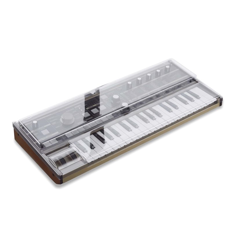 Decksaver light edition cover for Korg MicroKorg and MicroKorg S synthesizers, offering protection for portable synths.