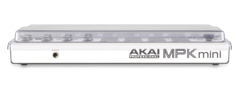 Decksaver Akai MPK Mini MK2 keyboard cover protecting the compact MIDI controller from dust and damage.