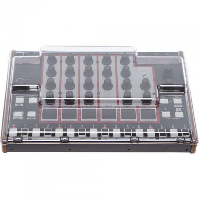 Decksaver Controller Cover for Akai Rhythm Wolf Drum Machine (Smoked/Clear) 