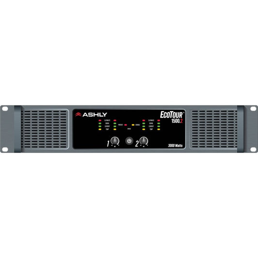 Ashly ECOTOUR-1500.2 Professional Touring Power Amplifier 3000W