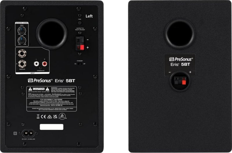 PreSonus 5.25" 2-Way Active Media Reference Monitors with Bluetooth (Pair) 