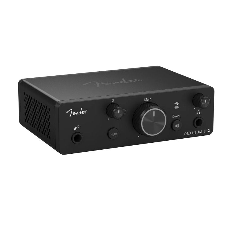 PreSonus Fender 2-in/2-out USB-C audio interface with 24-bit/192kHz resolution, compact studio interface for recording and mixing.