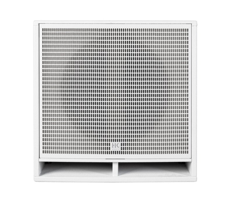 HK Audio FINEO-FO-S112-F-WHT 1200-Watt 12" Install Subwoofer. (Flyable) White 