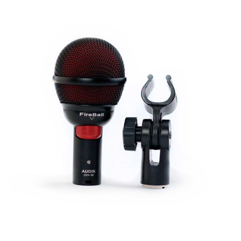 Audix Fireballv Dynamic Harmonica and Instrument Microphone 