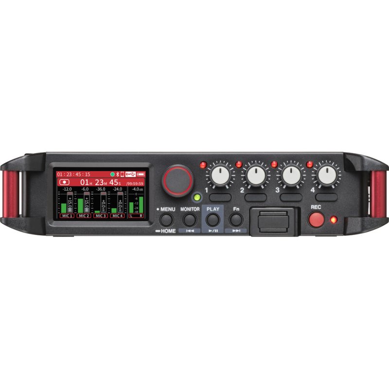 Tascam FR-AV4 4-Channel 32-Bit Float Field Recorder with Mixer, Timecode, and HDMI Sync 