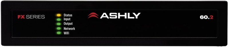 Ashly FX-60.2 FX Series 120W 2 Channel 1/2RU Compact Class D Multi Mode Power Amplifier 