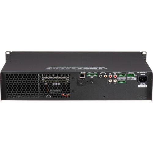 Ashly FX-750.2 Multipurpose 2 RU Installation Network Amplifier with DSP 