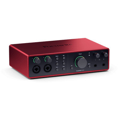 Focusrite 16-In, 16-Out USB Audio Interface With Two 4th Gen Scarlett Mic Preamps (Cubase LE Included)