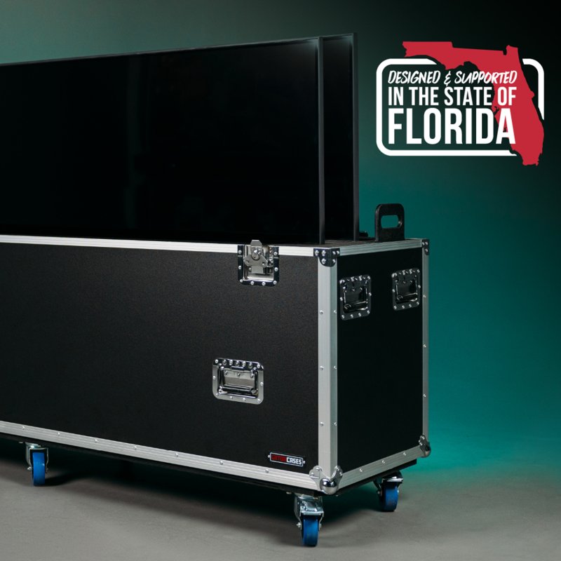 Gator G-EXPO-LED-7075X2 EXPO Series ATA-Style Case for Two 70″-75″ Screens