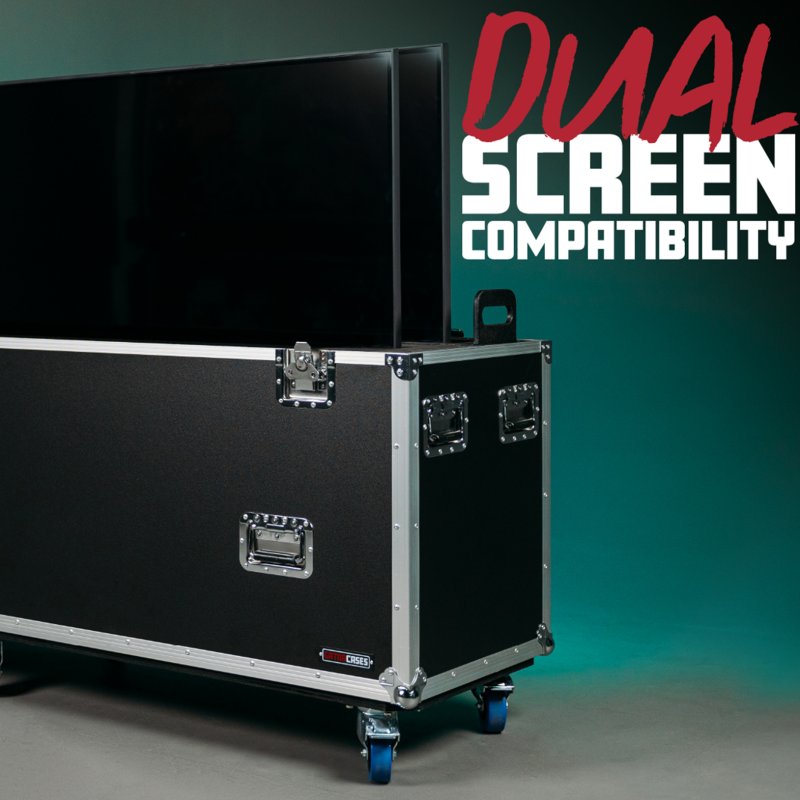 Gator G-EXPO-LED-8086 EXPO Series ATA-Style Case for 80″-86″ Class Screens 