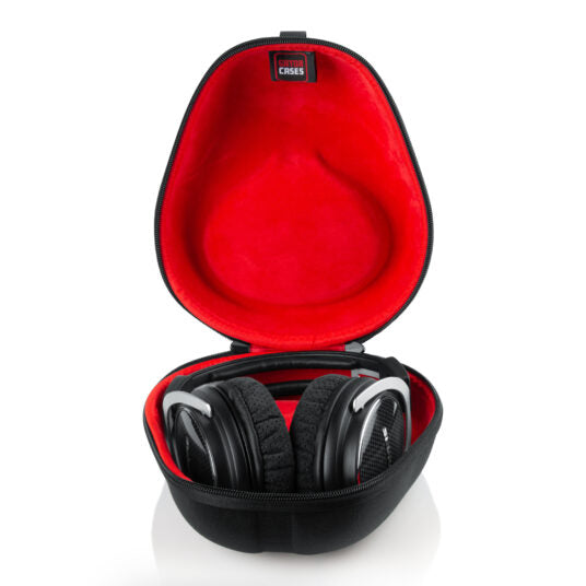 Gator G Headphone Case Molded Case For Folding & Non-Folding Headphones, Black 