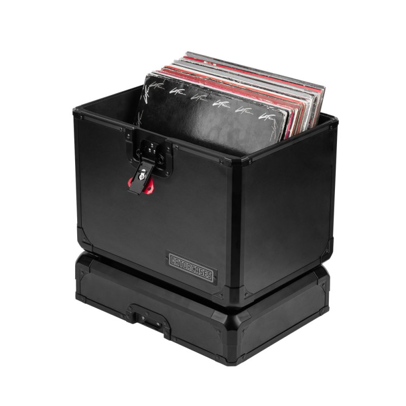 Gator G-ONYX-VINYL-1270 ONYX Case for 50-70 12″ Vinyl Records, Black