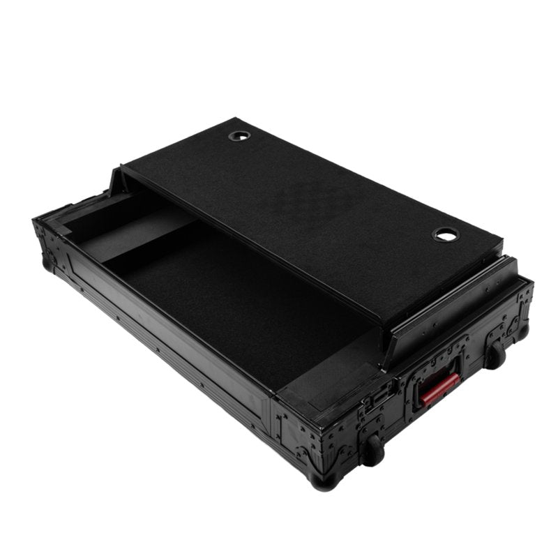 Gator G-ONYXUD-DDJGRV6 ONYX Flight Case with Upper Deck Platform for DDJ-GRV6 Controller Black on Black