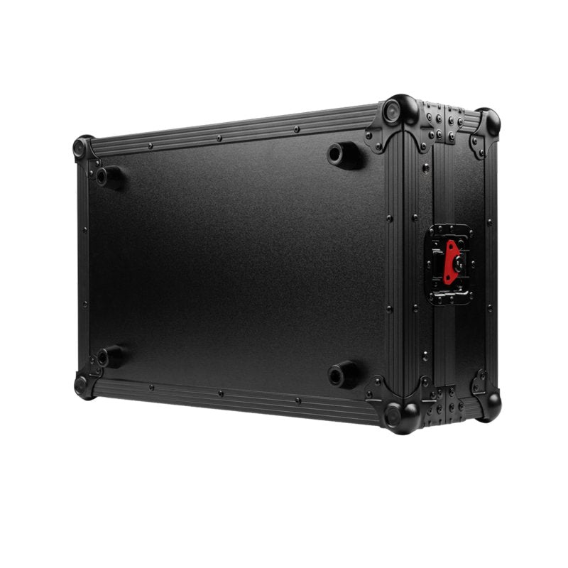 Gator G-ONYXUD-FLX4 ONYX Flight Case with Upper Deck for Pioneer DJ DDJ-FLX4 DJ Controller, Black on Black 