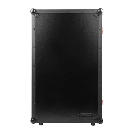 Gator G Onyxud Ranesysone ONYX Flight Case with Upper Deck for Rane System One DJ Controller, Black on Black