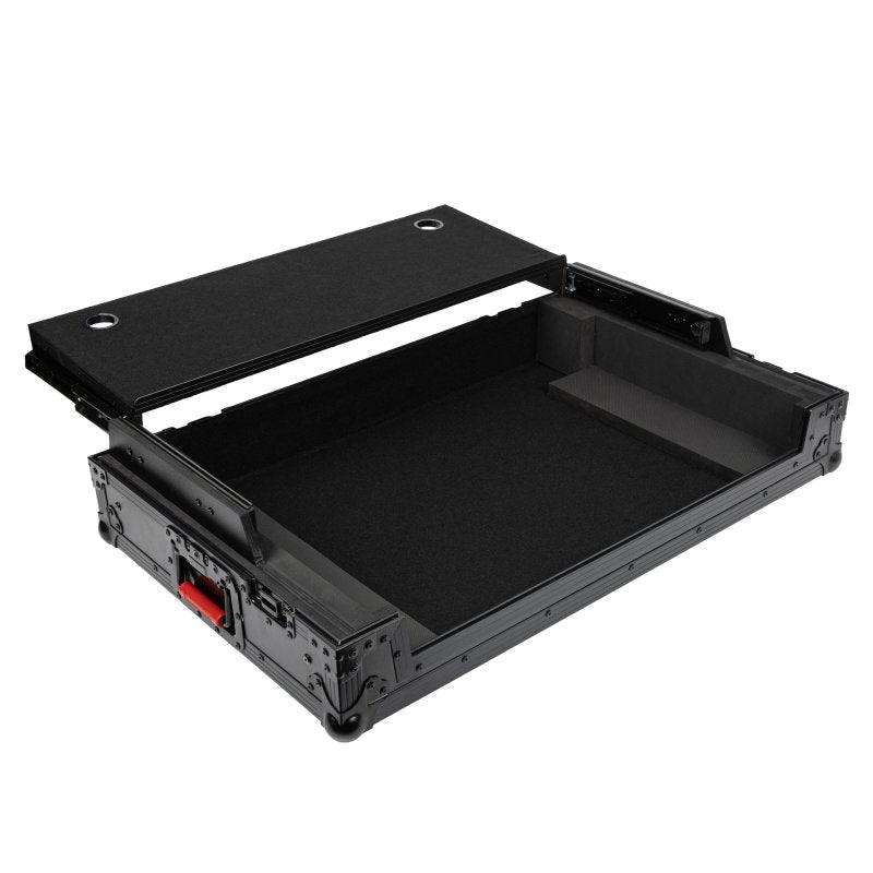 Gator G Onyxud Ranesysone ONYX Flight Case with Upper Deck for Rane System One DJ Controller, Black on Black 