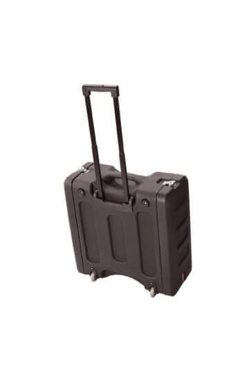 Gator G-PROR-8U-19 8U, 19" Deep Molded Audio Rack W/ Wheels 