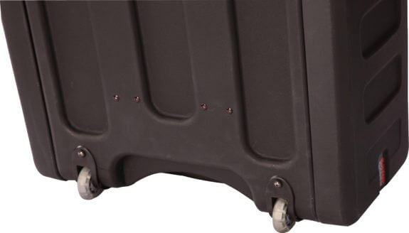 Gator G-PROR-8U-19 8U, 19" Deep Molded Audio Rack W/ Wheels 