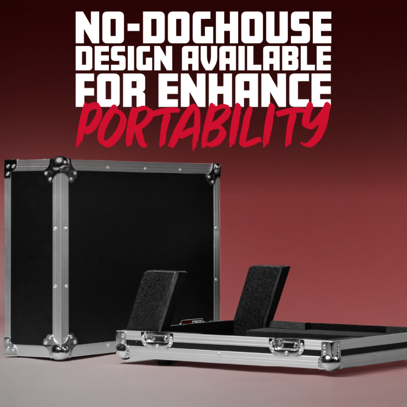 Gator G-TOURQU6 GTOUR Series ATA-Style Road Case with Doghouse for A&H Qu-6 or Qu-6D Mixer