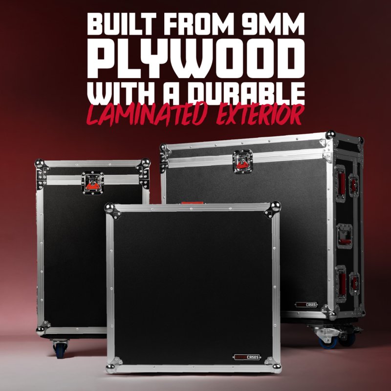 Gator G-TOURQU7-NDH ATA-Style Road Case for A&H Qu-7 & Qu-7D Dante Mixer 
