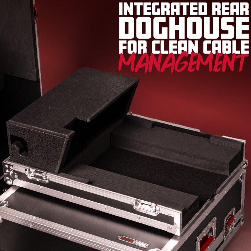 Gator G-TOURQU7-NDH ATA-Style Road Case for A&H Qu-7 & Qu-7D Dante Mixer 