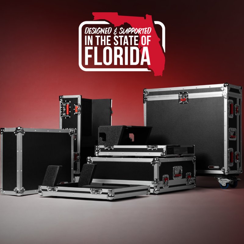 Gator G-TOURQU7 ATA-Style Road Case with Doghouse for A&H Qu-7 &Qu-7D Dante Mixer
