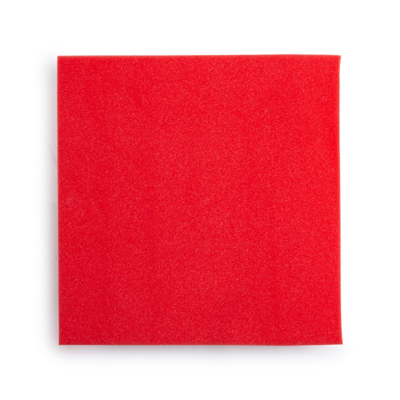 Gator GFW-ACPNL1212PRED-4PK 4 Pack of Red 12" x 12" Acoustic Pyramid Panel