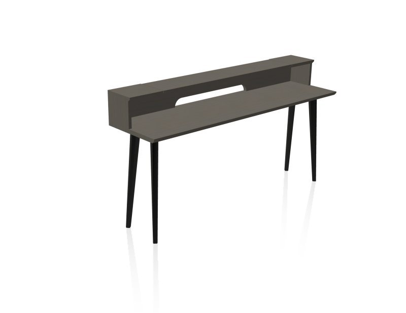 Gator GFW-ELITEKEYTBL88-GRY Elite Series Keyboard Furniture 88 Note, Driftwood Grey