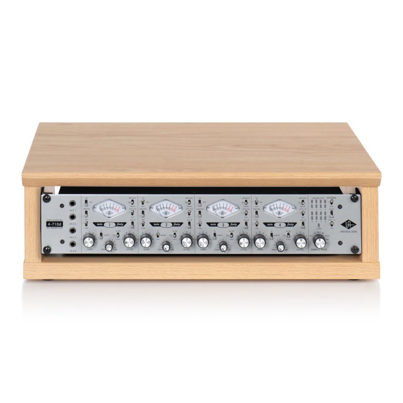 Gator GFW-ELITERK-2U-MPL Elite Series Furniture Desktop 2U Studio Rack, Maple 