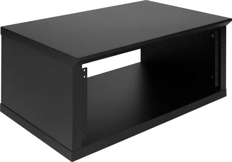 Gator GFW-ELITERK-4U-BLK Elite Series Furniture Desktop 4U Studio Rack, Black 