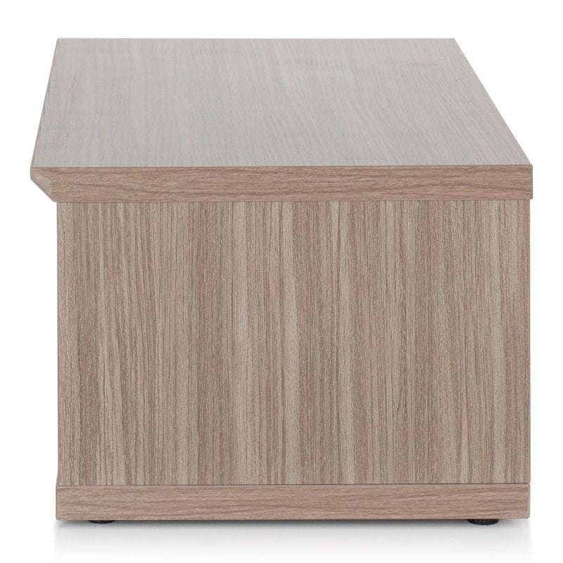Gator GFW-ELITERK-4U-GRY Elite Series Furniture Desktop 4U Studio Rack, Grey 