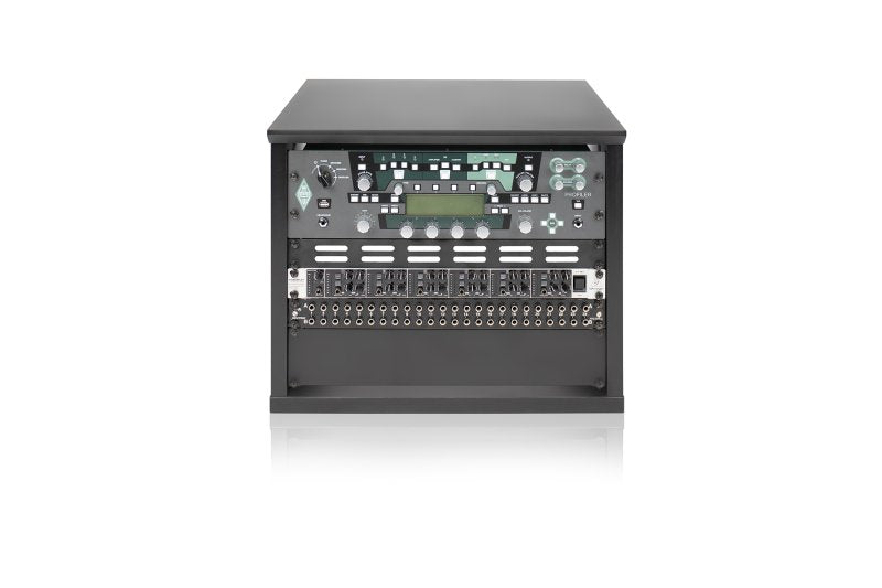 Gator GFW-ELITERK-8U-BLK Elite Series Furniture Desktop 8U Studio Rack, Black