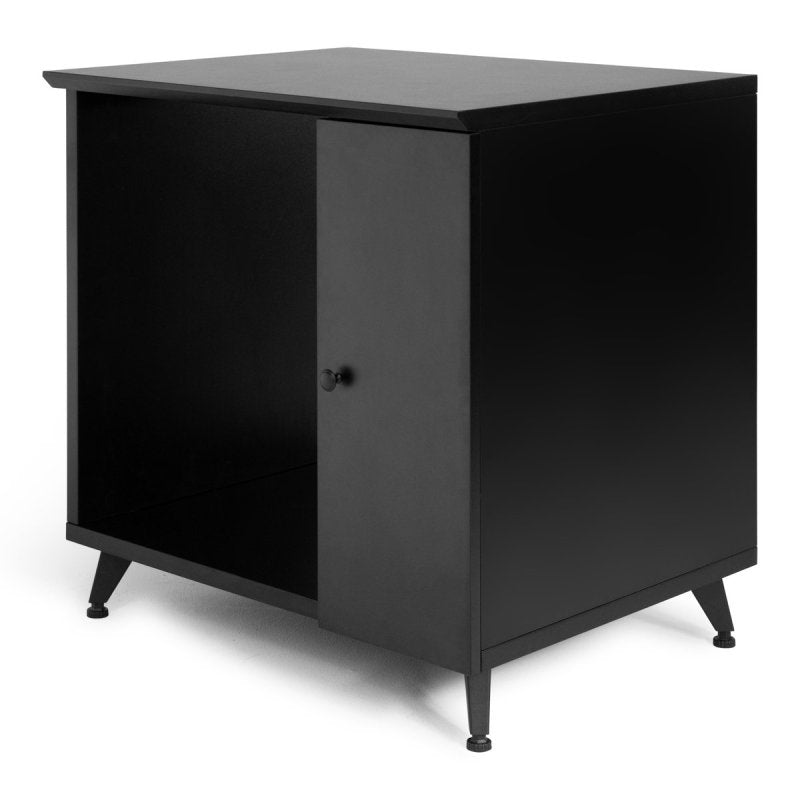 Gator Gfw Elitesidecar Blk Elite Series Sidecar Rack Cabinet With Shelf, Brown