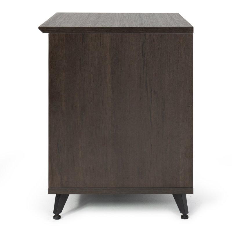 Gator Gfw Elitesidecar Brn Elite Series Sidecar Rack Cabinet With Shelf, Brown 