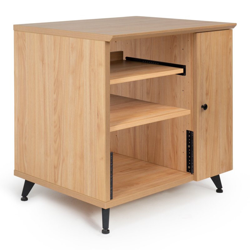 Gator Gfw Elitesidecar Mpl Elite Series Sidecar Rack Cabinet With Shelf, Maple 
