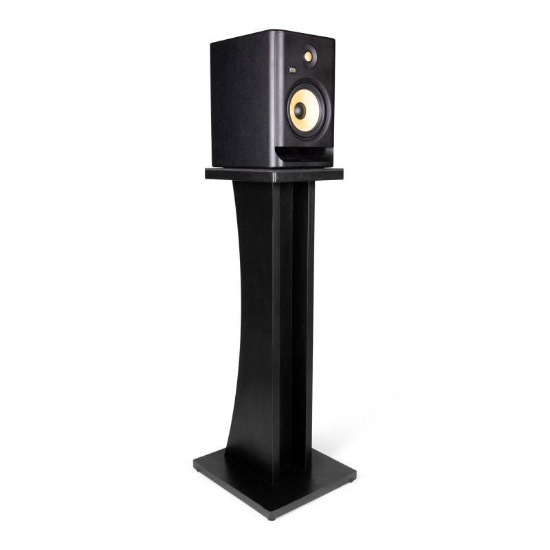 Gator Gfw Elitespkstmn Blk Elite Series Studio Monitor Stand, Black (Single)