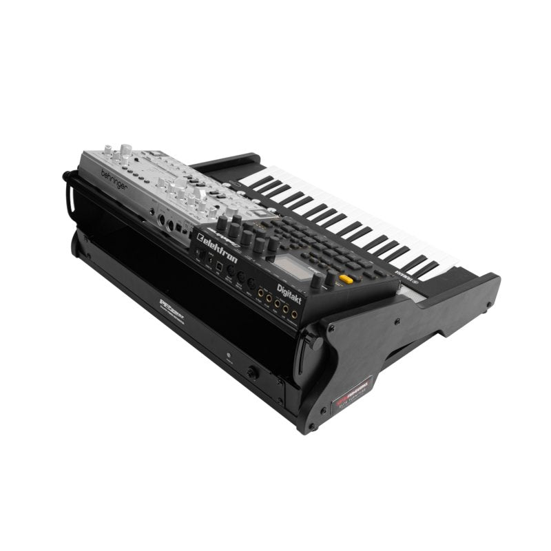 Gator GFW-ELTSYNTHOASIS32-BLK Frameworks Elite Series Synth Oasis for 32-Key MIDI Controllers, Black