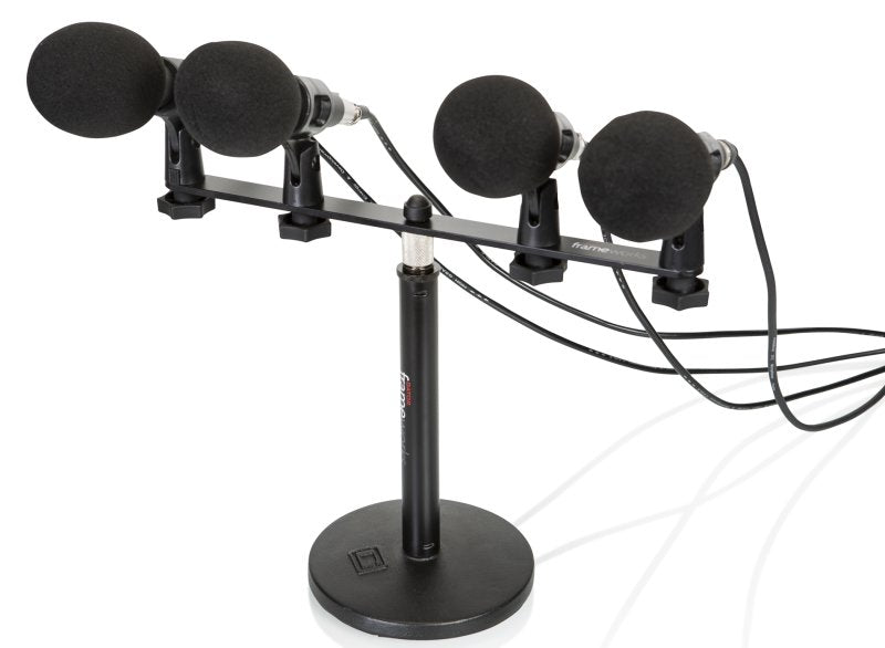 Gator GFW-MIC-1TO4 Frameworks 1-To-4 Mic Mount Bar 
