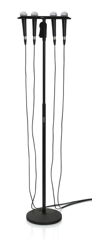Gator GFW-MIC-4TRAY Multi Mic Holder Ð Four Mics 