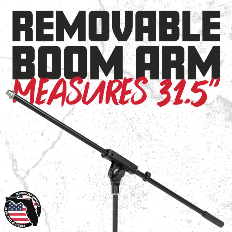 Gator GFW-MIC-6PACKBG 6-pack Microphone Boom Stands with Carry Bag 