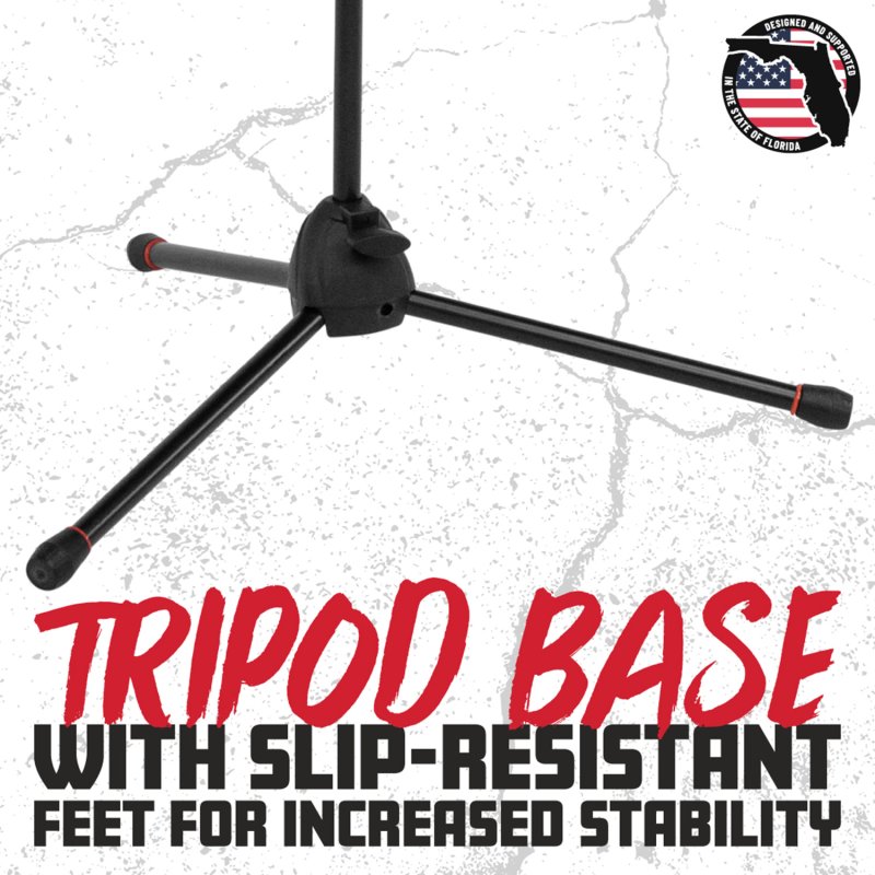 Gator GFW-MIC-6PACKBG 6-pack Microphone Boom Stands with Carry Bag 