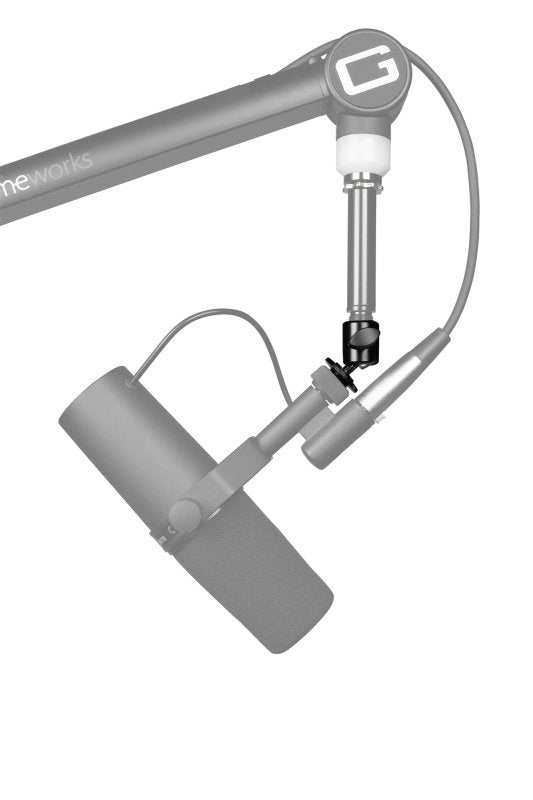 Gator Gfw Mic Ballhead Mt 5/8?-27 Ball-And-Socket Head Mic Stand Adapter 