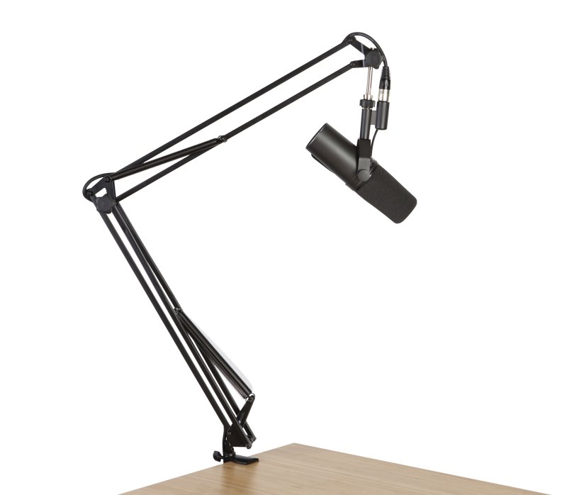 Gator GFW-MIC-BCBM1000 Desk-Mounted Broadcast / Podcast Boom Mic Stand 