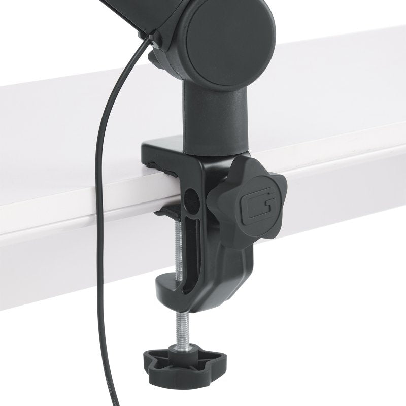 Gator GFW-MIC-BCBM4000 Professional Broadcast Boom Mic Stand With LED Light