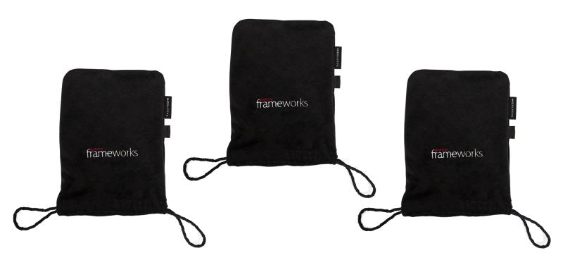 Gator GFW-MICPOUCH-3PK Soft Bag For Studio Mics, 3 Pack 